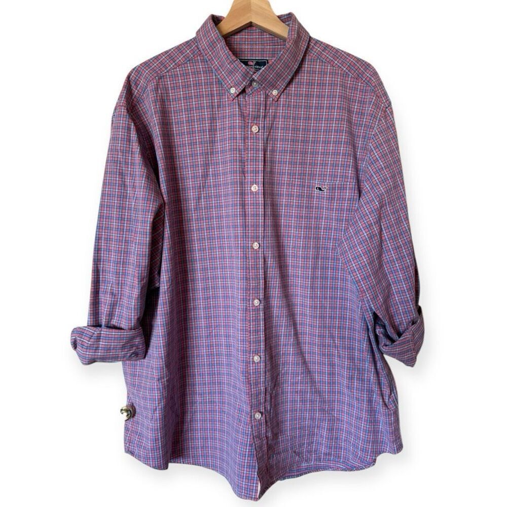 Vineyard Vines Classic Fit Performance Tucker Shirt 2XL